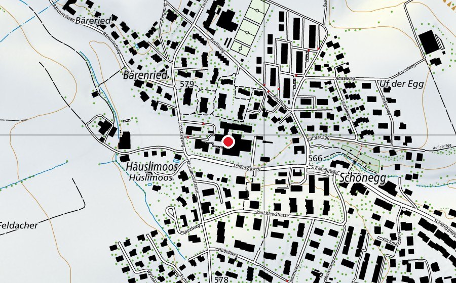 Mappa con la posizione di Sonderschulheim Mätteli (Scuola)