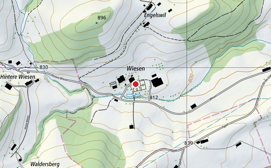 Carte indiquant l’emplacement de Spiel- und Lernzentrum (École)