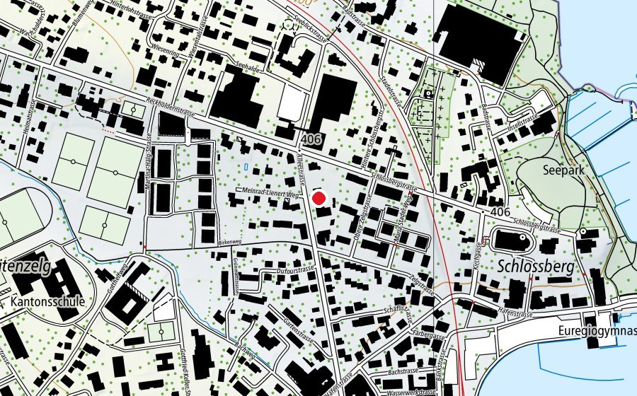 Mappa con la posizione di Sprachheilschule Thurgau (Scuola)