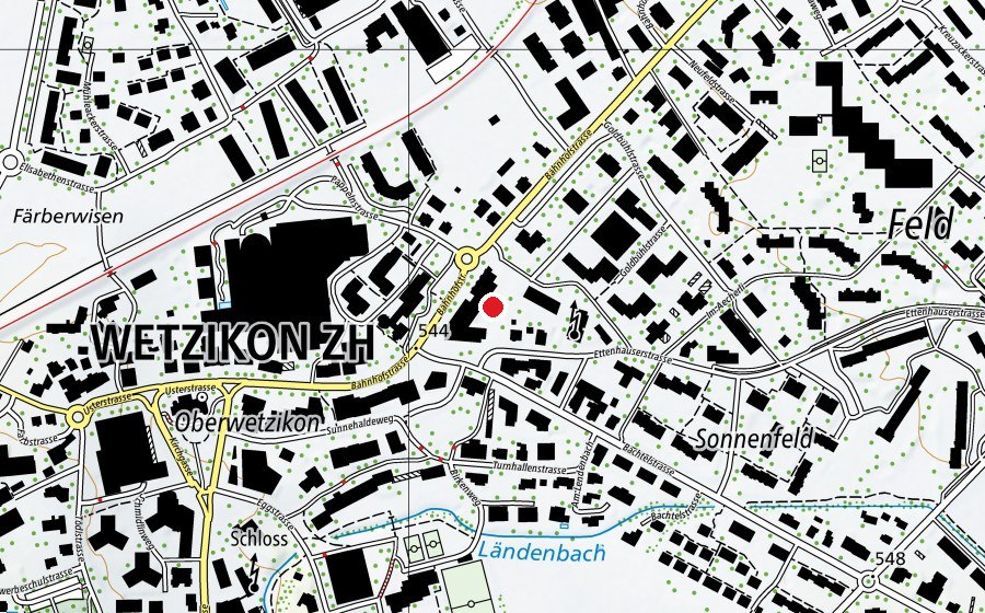 Carte indiquant l’emplacement de Stiftung Netzwerk AIP-Schule (École)
