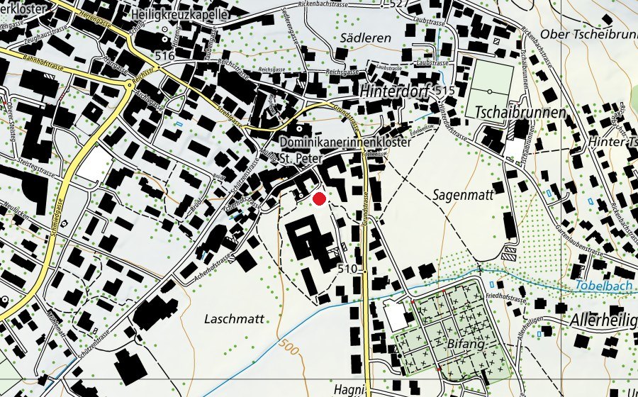 Carte indiquant l’emplacement de Tagesschule Schwyz (École)