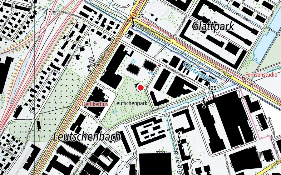 Carte indiquant l’emplacement de Tagessonderschule Intermezzo (École)