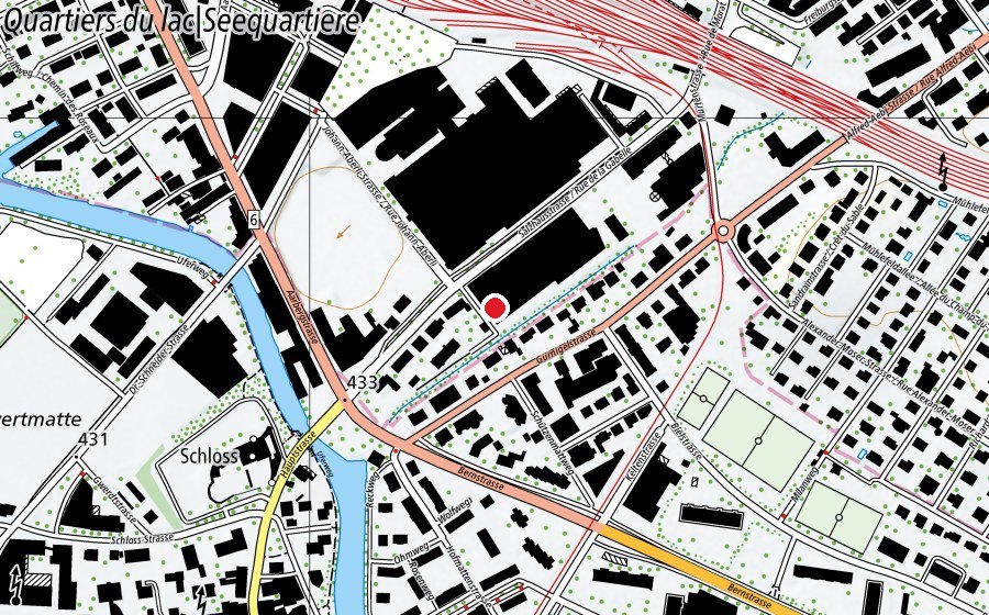 Mappa con la posizione di Technische Fachschule, BBZ-Biel (Scuola)