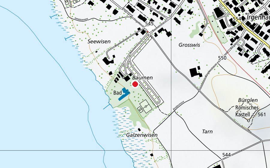 Carte indiquant l’emplacement de KinderPool (Piscine)