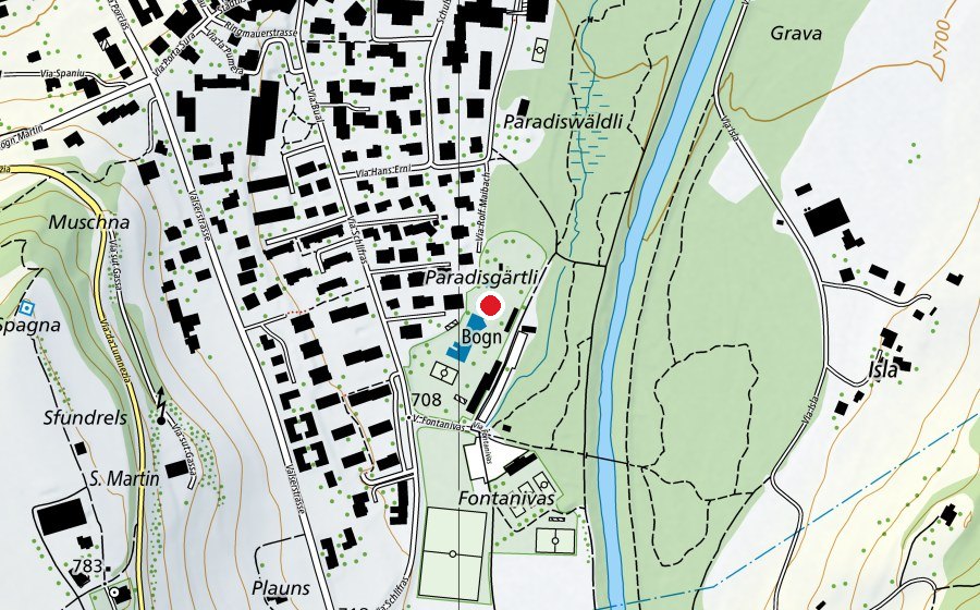 Carte indiquant l’emplacement de Piscina bebe (Piscine)