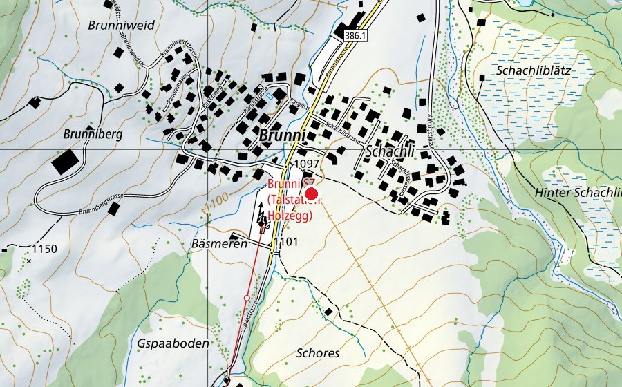 Mappa con la posizione di Bagger-Park (Parco giochi)