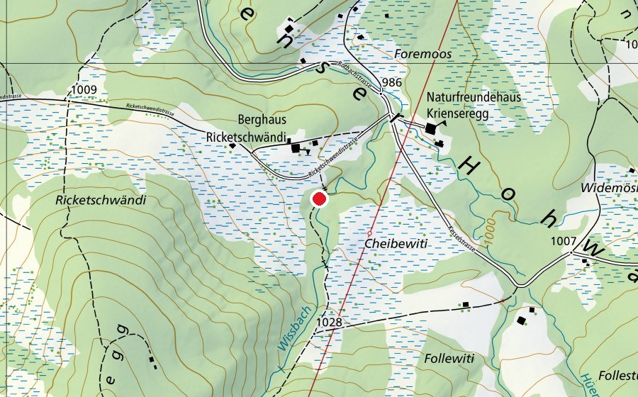 Carte indiquant l’emplacement de Barfussweg Drachenmoor (Place de jeux)