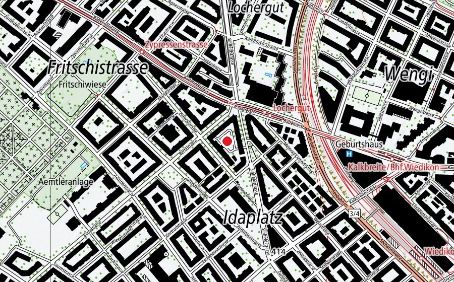 Mappa con la posizione di Bertahof (Parco giochi)
