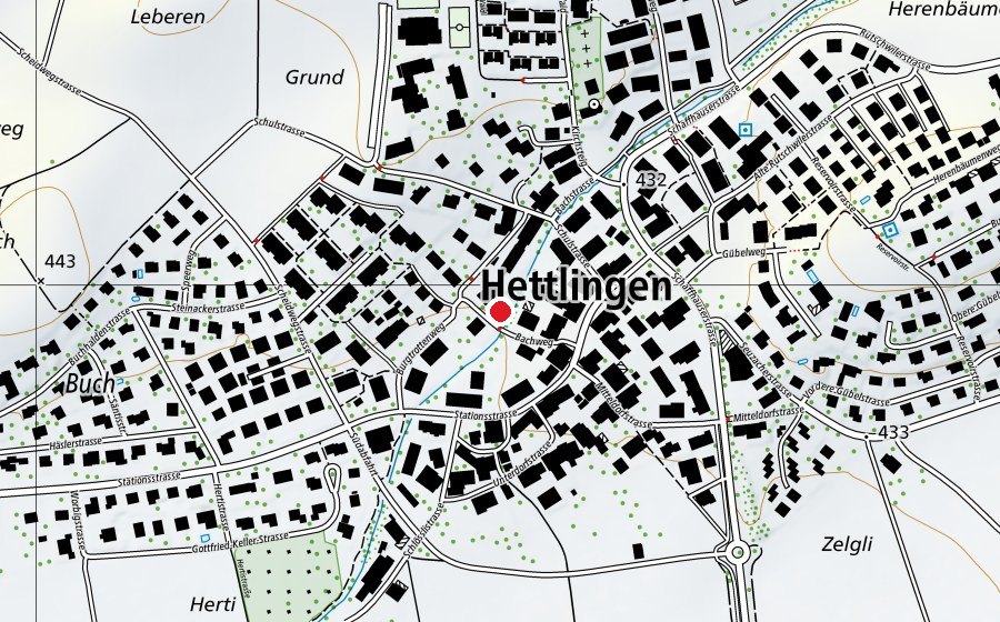 Mappa con la posizione di Gemeinde-Spielplatz (Parco giochi)
