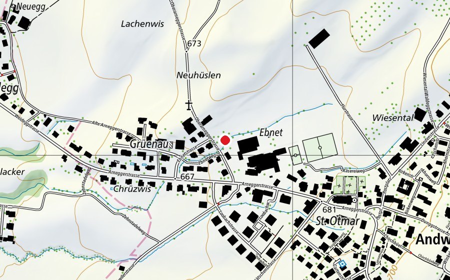 Mappa con la posizione di Gemeindespielplatz (Parco giochi)