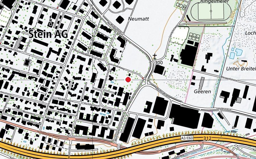 Carte indiquant l’emplacement de Grün 91 (Place de jeux)