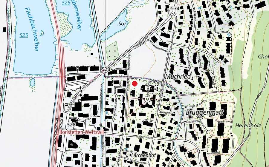 Mappa con la posizione di Im Schachenhof (Parco giochi)