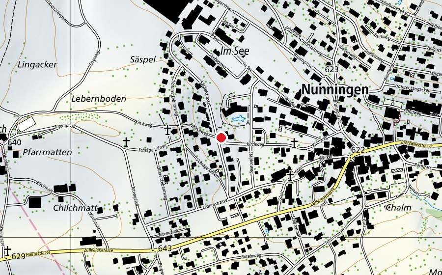 Mappa con la posizione di Kindergarten (Parco giochi)