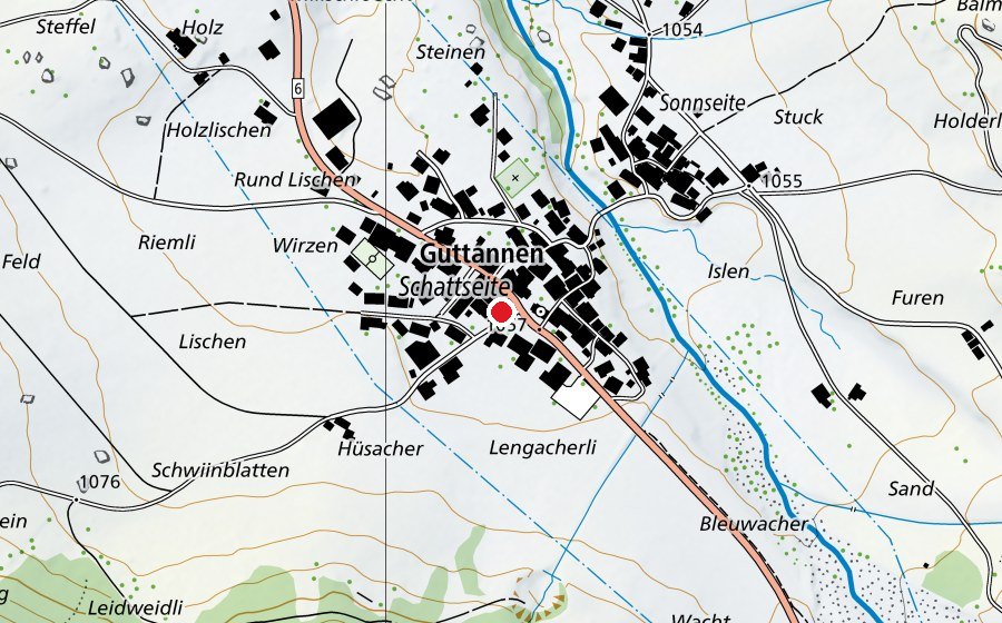 Mappa con la posizione di kriSTALL Kinder Kluft (Parco giochi)