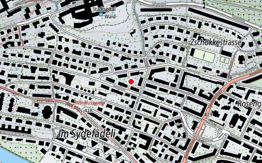 Mappa con la posizione di Lehenanlage (Parco giochi)
