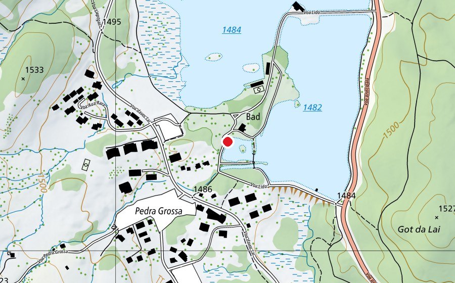 Carte indiquant l’emplacement de Lido (Place de jeux)