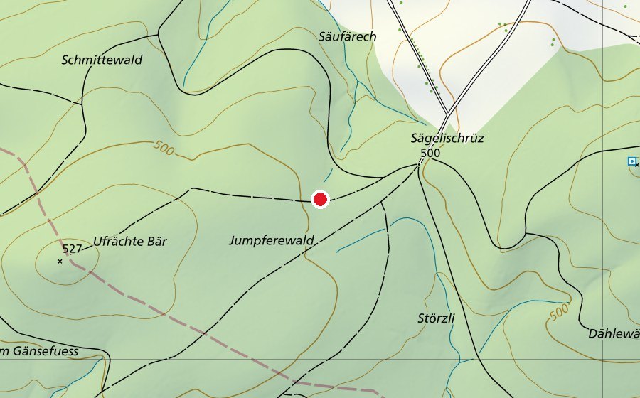 Mappa con la posizione di lnsektenhotel (Parco giochi)
