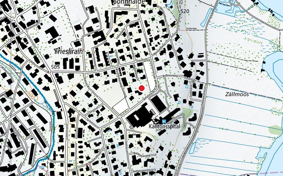 Mappa con la posizione di Lungholz (Parco giochi)