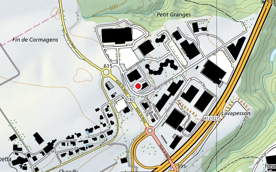Map showing the location of McDonald's PlayPlace (Playground)