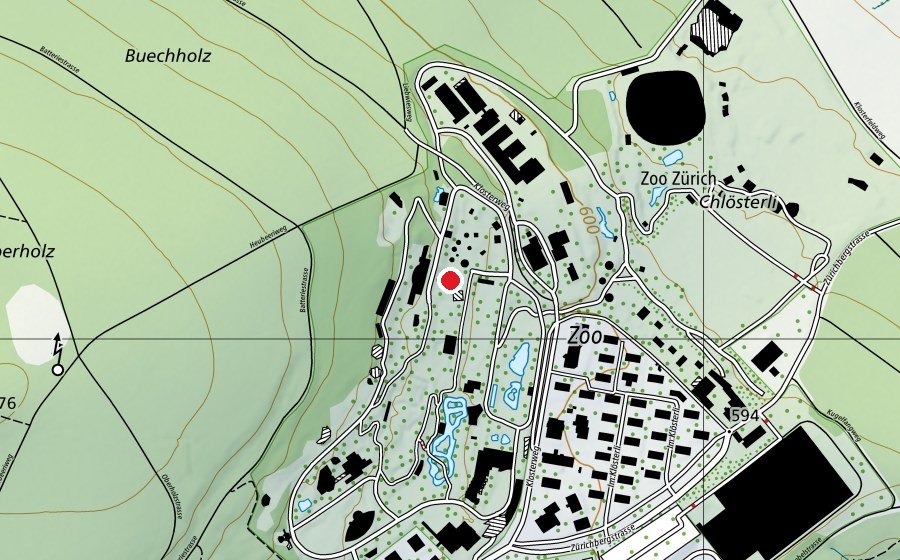 Karte mit dem Standort von Mongolische Steppe (Spielplatz)