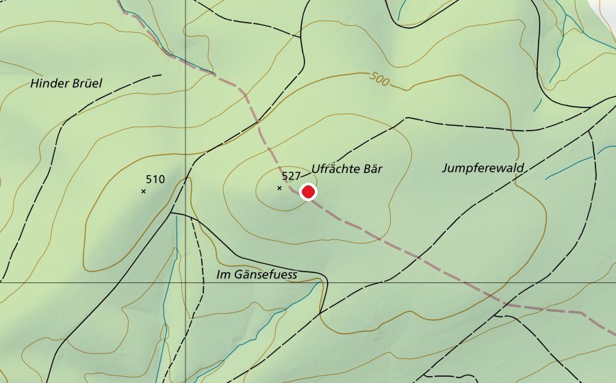 Carte indiquant l’emplacement de Murmelibahn (Place de jeux)