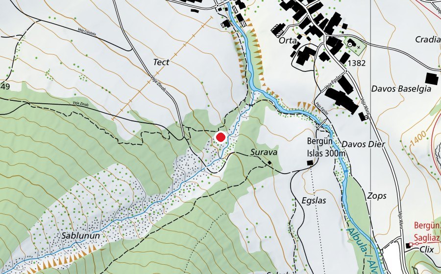 Mappa con la posizione di Naturspielplatz (Parco giochi)