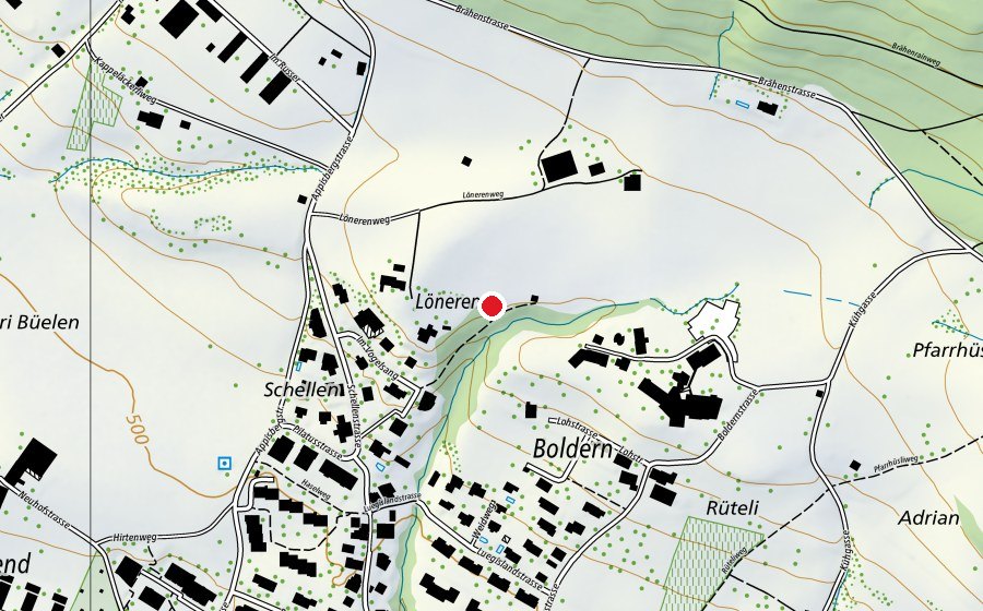 Mappa con la posizione di Naturspielplatz (Parco giochi)