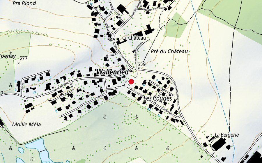 Carte indiquant l’emplacement de Place de jeux (Place de jeux)