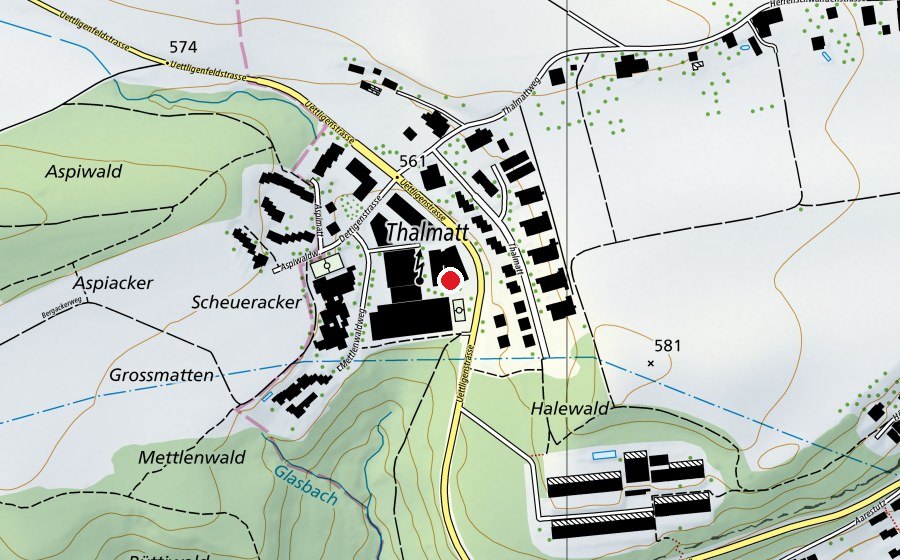Map showing the location of Play-Town (Playground)