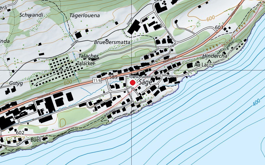 Mappa con la posizione di Sagi Spielplatz (Parco giochi)
