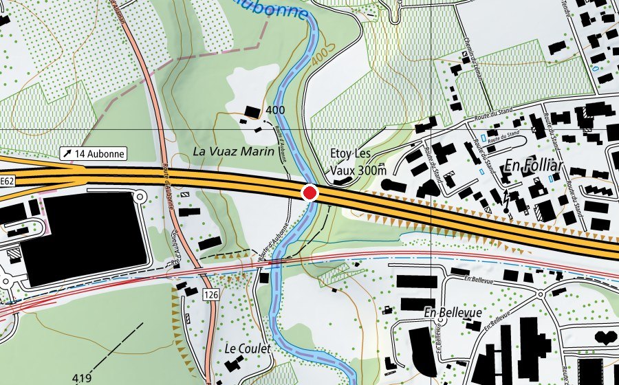 Mappa con la posizione di Skateboard DIY (Parco giochi)