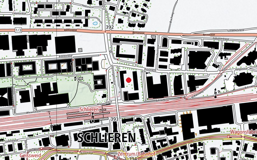 Mappa con la posizione di Spiel und Pause (Parco giochi)