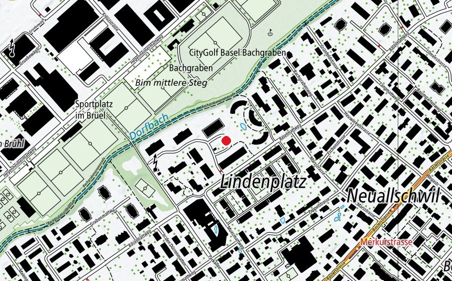 Mappa con la posizione di Spielplatz 1 Duradero (Parco giochi)