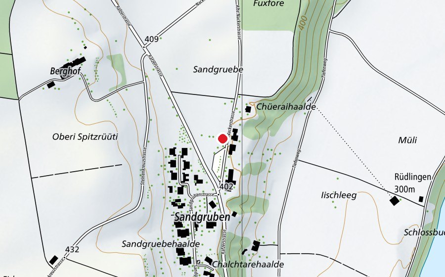 Mappa con la posizione di Spielplatz Begegnungszentrum (Parco giochi)