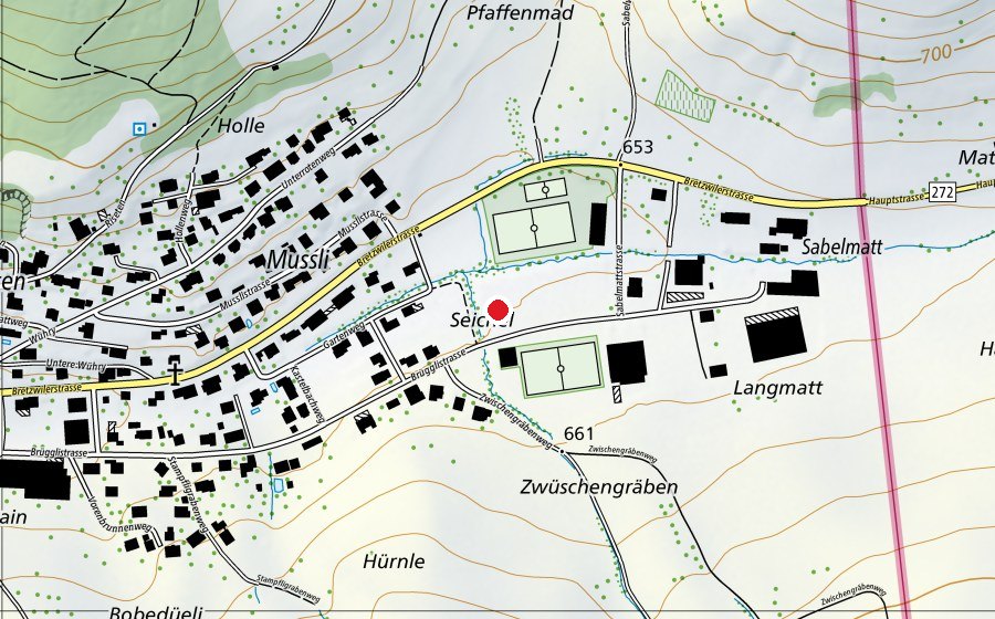 Karte mit dem Standort von Spielplatz Gilgenzwerg (Spielplatz)