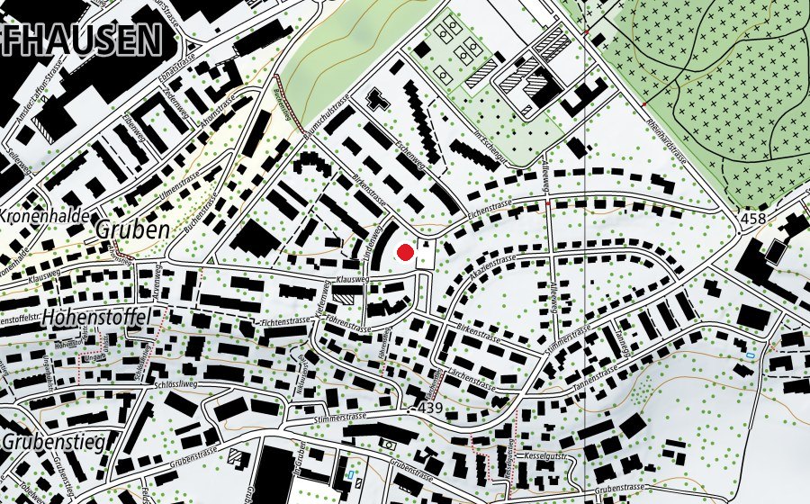 Carte indiquant l’emplacement de Spielplatz Niklausenplatz (Place de jeux)