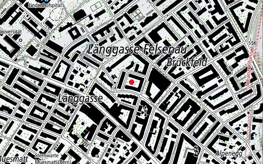 Carte indiquant l’emplacement de Spielplatz Seidenweg (Place de jeux)