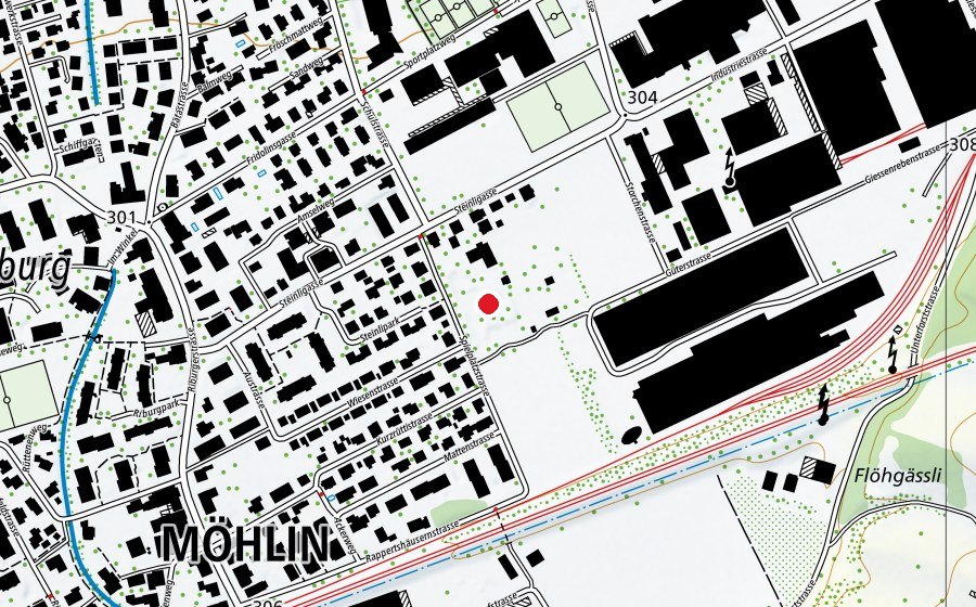 Karte mit dem Standort von Spielplatz Storchenstation (Spielplatz)