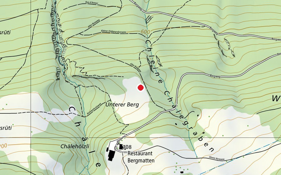 Mappa con la posizione di Spielwiese (Parco giochi)