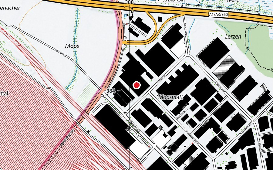 Carte indiquant l’emplacement de Starbie (Place de jeux)