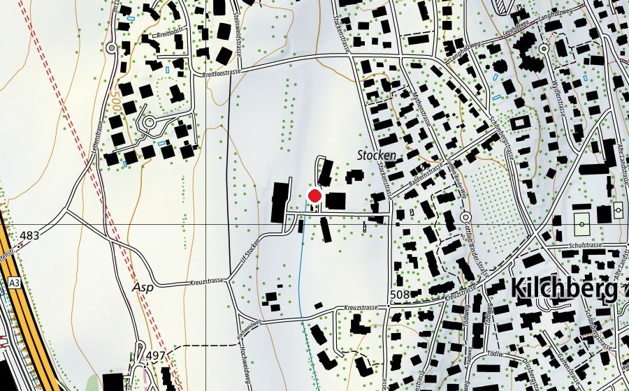 Mappa con la posizione di Stockengut (Parco giochi)