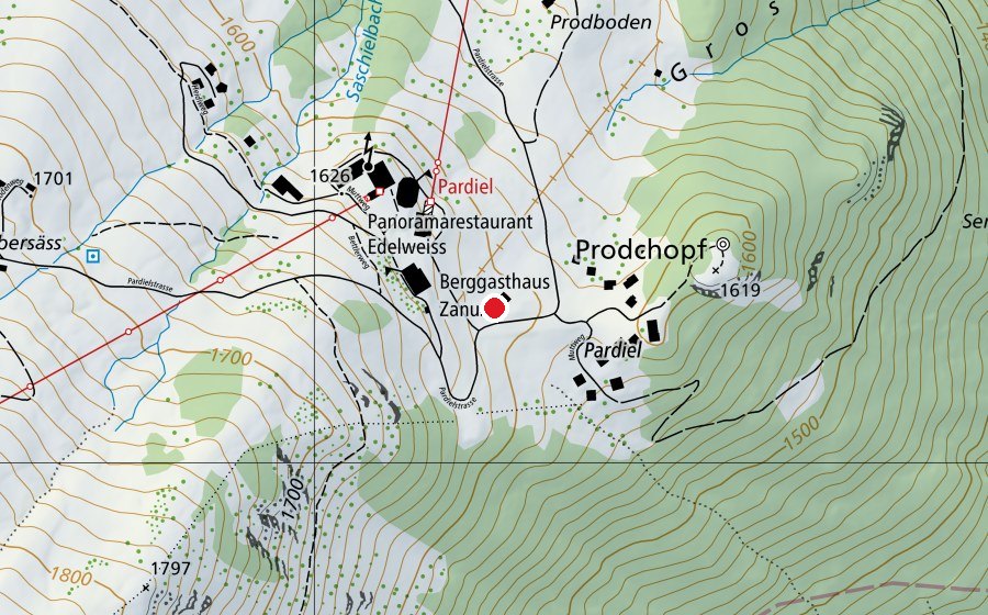 Mappa con la posizione di SwissMovePark (Parco giochi)