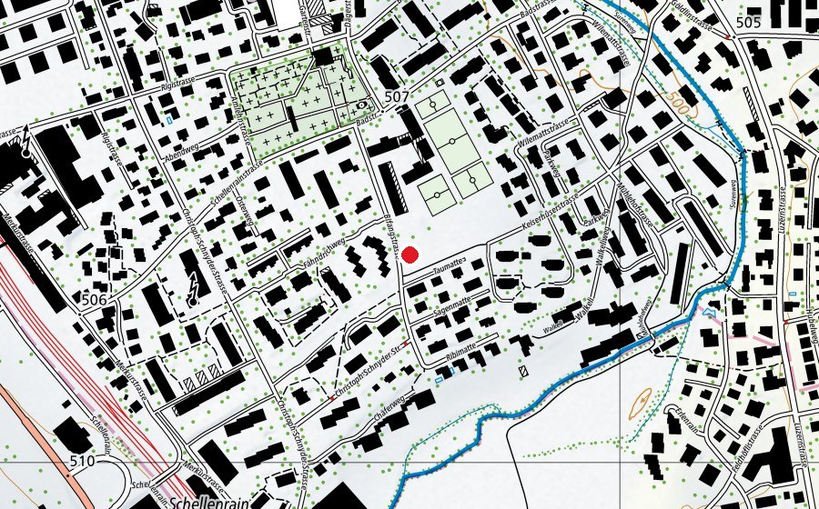 Mappa con la posizione di Velopärkli (Parco giochi)