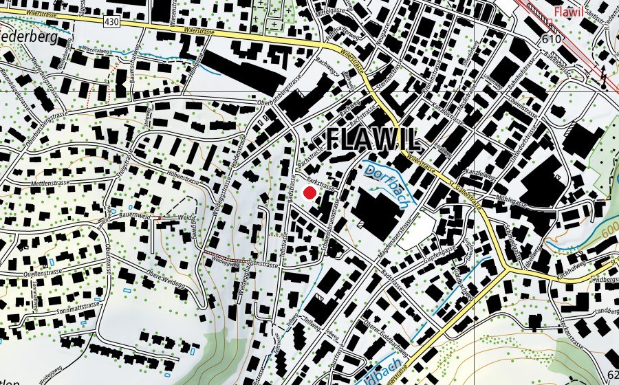 Carte indiquant l’emplacement de Vögelipärkli (Place de jeux)