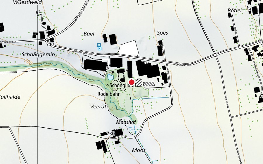 Mappa con la posizione di Wasserspielplatz (Parco giochi)