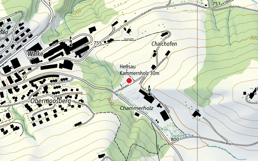 Carte indiquant l’emplacement de Armbrustschützenstand (Centre sportif)