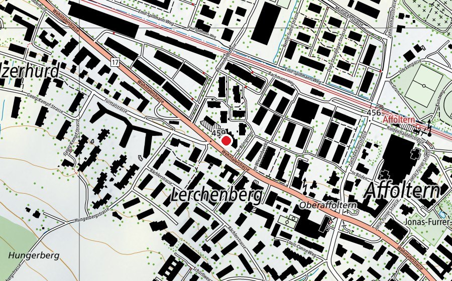 Carte indiquant l’emplacement de Atletic 46 (Centre sportif)