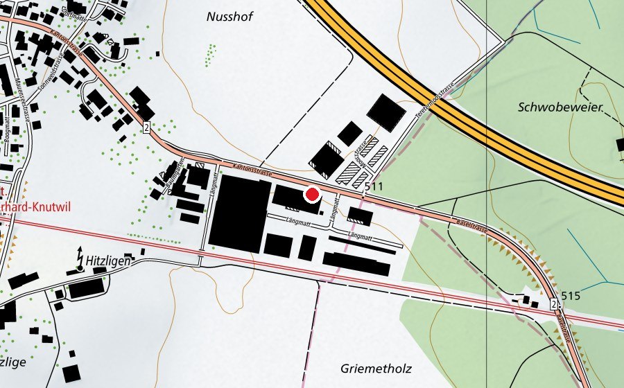 Carte indiquant l’emplacement de Billard-Center (Centre sportif)