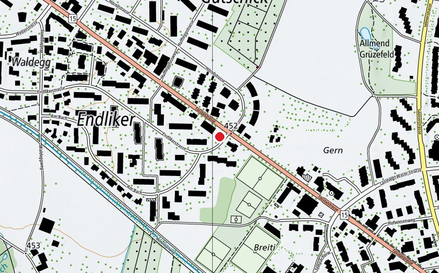 Mappa con la posizione di Bodystation (Centro sportivo)