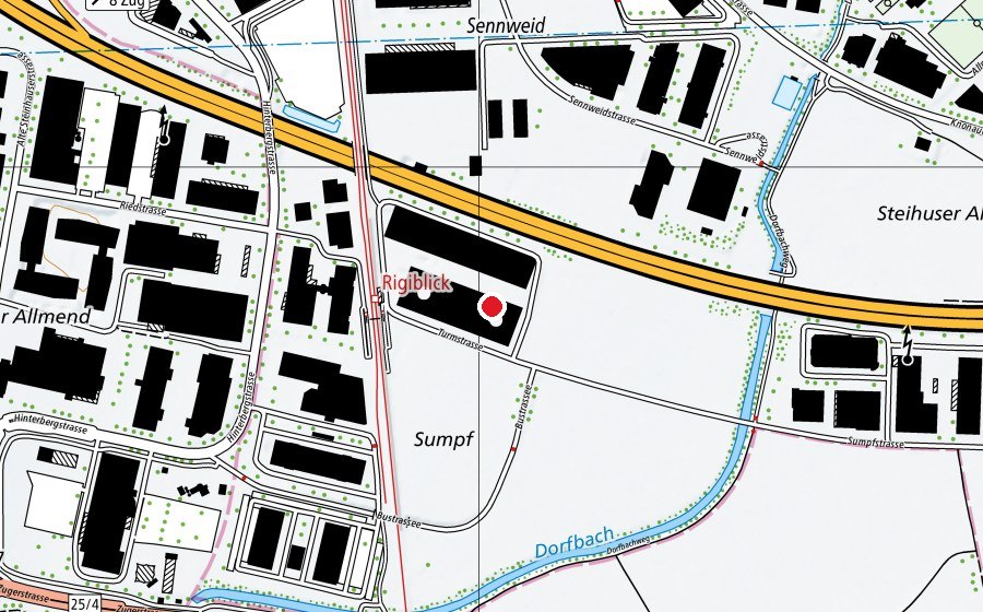 Carte indiquant l’emplacement de BodyWorx Fitness (Centre sportif)
